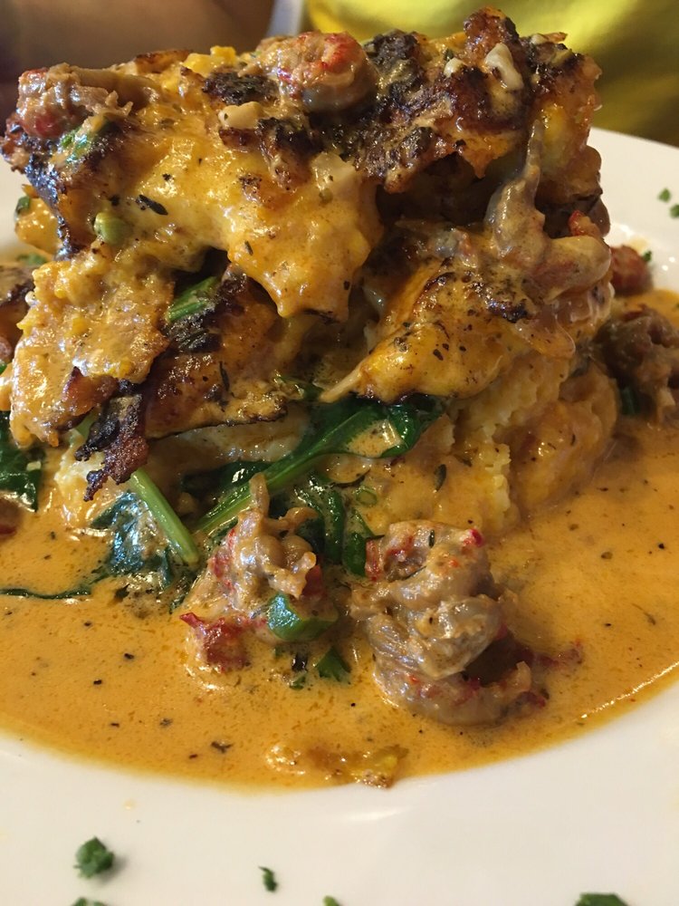 Louisiana Bistreaux Decatur grouper crawfish grits