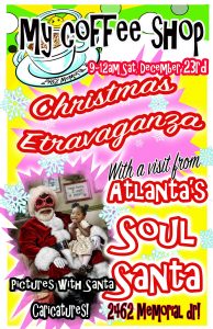 Soul Santa at My Coffee Shop in Atlanta's East Lake