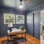 Office painted Black Meadowbrook Acres 3267 Bonway Drive Decatur Bedroom