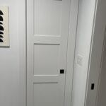 WC pocket door closed